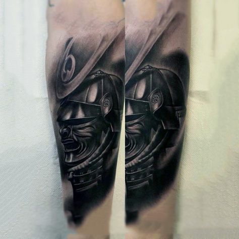 #Tattoos,Samurai Mask Forearm Tattoo Samurai Back Tattoo, Arm Tattoo Ideas For Men, Forearm Tattoo Designs, Samurai Mask Tattoo, Samurai Tattoo Sleeve, Shoulder Armor Tattoo, Tree Tattoo Forearm, Arm Tattoo Ideas, Tattoo Japanese Style