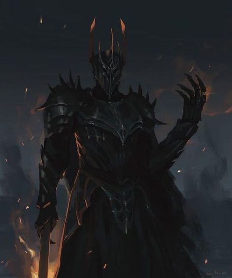 Elden Beast, Sauron Fanart, Sauron Lotr, Lord Sauron, The Dark Lord, Middle Earth Art, Dark Warrior, Villain Character, Lotr Art