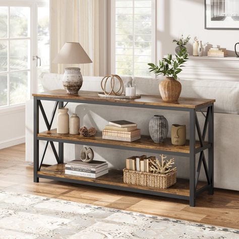 17 Stories Ayeln 55.1'' Console Table | Wayfair