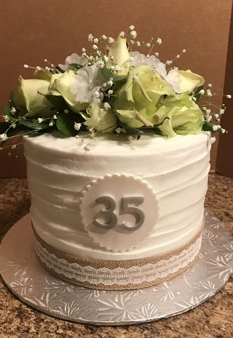 35th Anniversary Cake 49th Anniversary Cake, 35th Wedding Anniversary Cake, Diy Anniversary Cake Ideas, 35 Anniversary Cake, 35th Anniversary Cake, 35 Anniversary Party Ideas, 35th Wedding Anniversary Party Ideas, 35th Anniversary Party Ideas, Anniversary Cake Designs For Parents