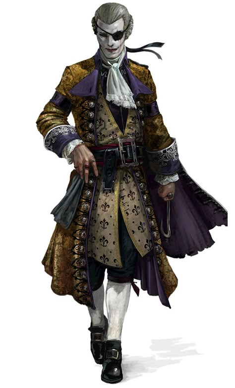 The Dandy concept from Assassin's Creed IV: Black Flag Assassin's Creed Black, Pirate Art, Heroic Fantasy, Male Character, Flag Art, Black Flag, The Joker, Arte Fantasy, Fantasy Rpg