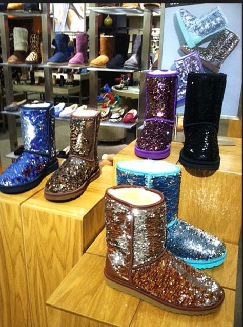 😍 Sequin Uggs Outfit, Sequin Uggs, Diy Glitter Shoes, Sequin Ugg Boots, Pearl Boots, Grey Ugg Boots, Ugg Style Boots, Ugg Boots Cheap, Ugg Boots Men