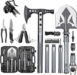 Tactical Shovel, Camping Kit, Camping Tools, Grilling Tools, Survival Tools, Camping Survival, Survival Kit, Survival Gear, High Carbon Steel