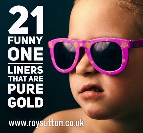 21 funny one-liners that are pure gold Funny Prank Calls, One Liner Jokes, One Liners, Funny One Liners, One Liner Quotes, Made Me Smile, Witty One Liners, Stunning Nails, Clean Jokes