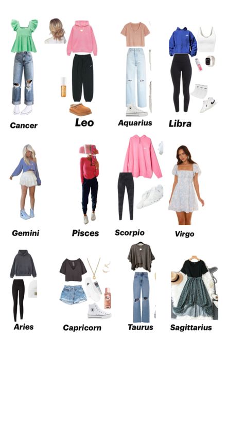 Zodiac Sign Fashion, Zodiac Sign, Zodiac Signs, Casual Outfits, Signs, Quick Saves