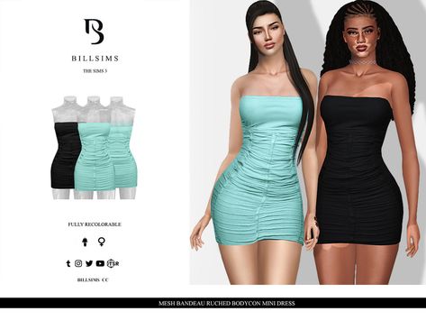 Tight Short Dress, Black Simmer, Cc Clothing, Ts3 Cc, Alpha Cc, Sims 4 Traits, Cc Sims4, The Sims 4 Skin, Cc Clothes