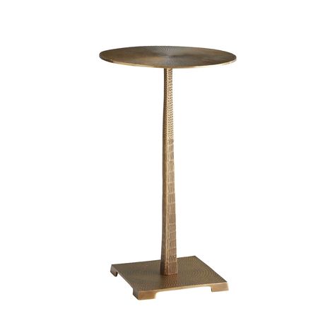 Otelia Accent Table – BURKE DECOR Taupe Paint, Dark Trim, Arteriors Home, Side And End Tables, Brass Table, Furniture Finishes, In The Spotlight, Burke Decor, Metal Table