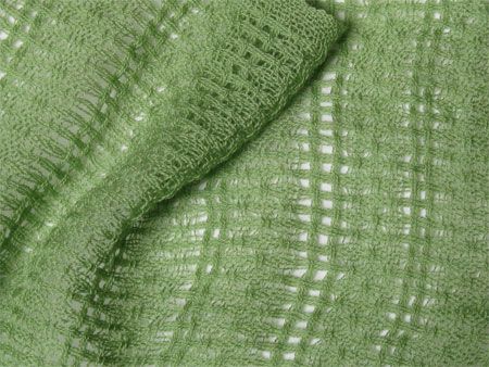 Handwoven Scarves For Fall, Traditional Woven Shawl Scarf, Handweaving.net Pattern, Green Bohemian Handwoven Shawl, Handwoven Scarves, Craft Festival, Lace Scarf, Green Wool, Wool Scarf