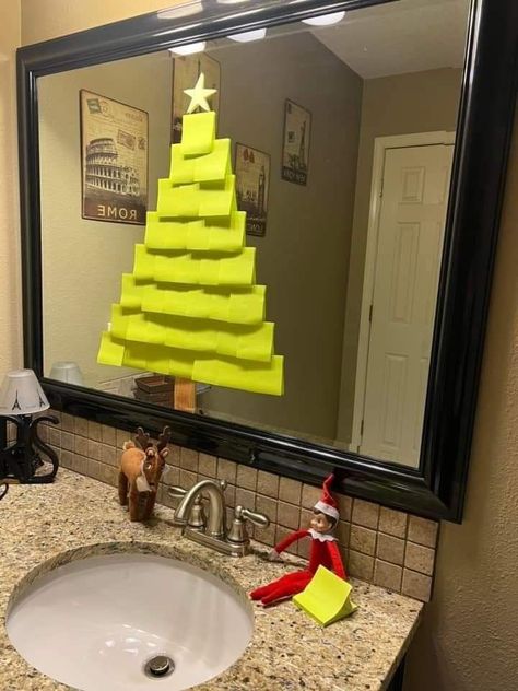 Elf On The Shelf Ideas For Classrooms, Christmas Facts, Elf Classroom, Elf Ideas Easy, Elf On Shelf, Shelf Elf, Easy Elf, Elf Magic, Awesome Elf On The Shelf Ideas