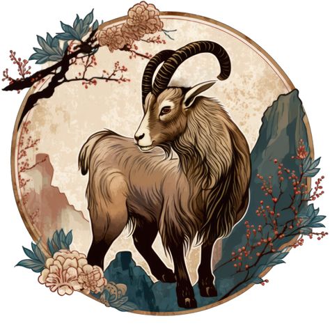 Year of the Goat Year Of The Goat, Capricorn Tattoo, Deer Hunters, Chinese Zodiac Signs, Year Of The Rabbit, Pet Signs, The Goat, Chinese Zodiac, American Actors