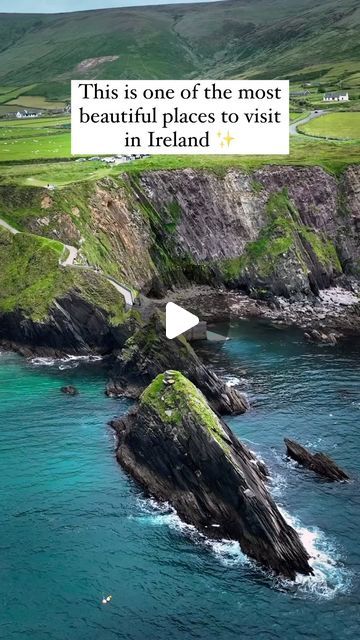 Irish Explorer | Ireland 💚 on Instagram: "Have you visited Dunquin Pier in County Kerry!🌊 (video by @henderso1)   Follow @IRISHEXPLORER.IE if you LOVE IRELAND!!☘️  #ireland #dingle #dinglepeninsula #dinglepeninsulatourism #irishexplorer #ireland🇮🇪 #visitireland #irelanddaily #tourismireland" Things To Do In Dingle Ireland, Dunquin Pier, Ireland Dingle, Killarney National Park Ireland, Dingle Ireland, Carrauntoohil Ireland, Travel Ireland, Love Ireland, County Kerry