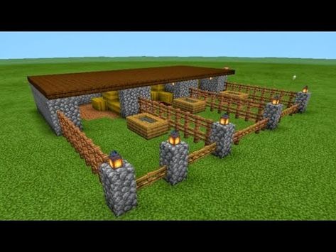 Minecraft Animal Pens, Chalet Minecraft, Mc Ideas, Minecraft Cottage, Cool Minecraft Creations, Minecraft Plans, Animal Pen, Minecraft Inspo, Cool Minecraft