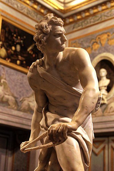 Bernini David, The David Statue, Classical Statues, Bernini Sculpture, Classic Statue, Liberty Leading The People, Annibale Carracci, Gian Lorenzo Bernini, Viral Photo