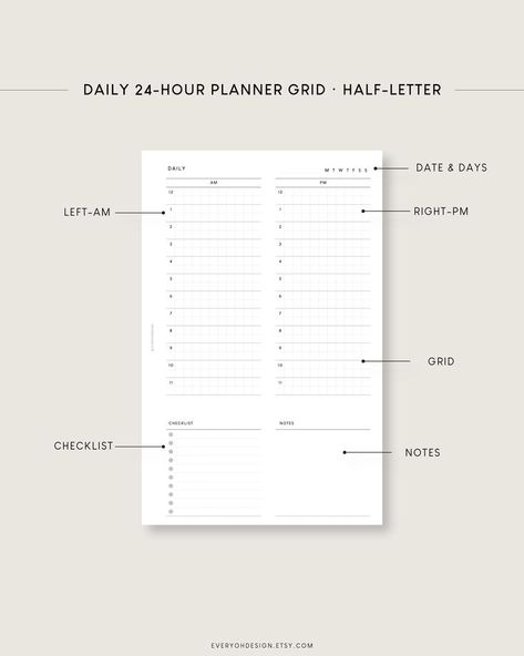 12 Hour Study Schedule, Study Schedule Printable, Minimalist Schedule, Grid Notes, Diet And Exercise Plan, Priority List, Study Related, Priorities List, Schedule Printable