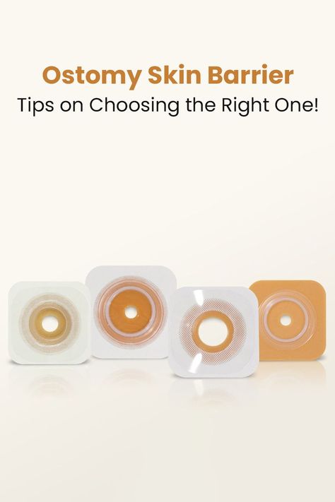 Ostomy skin barriers are an integral part of any ostomy two-piece system. Their efficiency and compatibility with the pouch help to ensure that the user has a safe and confident experience. Ostomy Supplies, Skin Barrier, The Pouch, Helpful Tips, Choose The Right, You Choose, Helpful Hints, Two Piece, Pouch