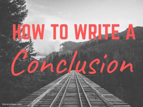 Learn how to write a Conclusion Paragraph, what a conclusion is, and how to conclude an essay, create a thesis statement and write a conclusion paragraph that makes sense. Persuasive Text, Writing Conclusions, Conclusion Paragraph, Effective Teaching Strategies, Informative Essay, Writing Support, Learn To Write, Critical Essay, Tips For Students