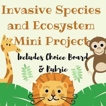 Invasive Species Activities, Farm Storytime, Wildlife Biology, Teacher Tricks, Montessori Teaching, Choice Board, 4th Grade Science, 5th Grade Science, Choice Boards