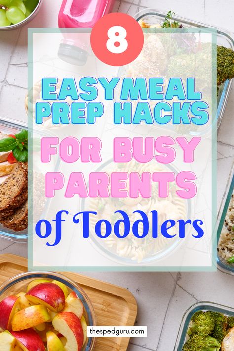 meal prep for toddlers ideas Meal Prep For Toddlers, Toddler Meal Prep, Meal Prep Hacks, Meal Prep Tips, Baby Foods, Healthy Toddler Meals, Future Family, Busy Parents, Meal Prepping