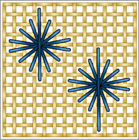 Rhodes Star Needlepoint Stitch Diagram Needlepoint Star Stitch, Rhodes Stitch, How To Needlepoint, Huck Embroidery, Hand Stitching Techniques, Needlepoint Projects, Bargello Patterns, Stitch Diy, Spool Knitting