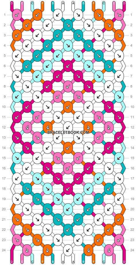 Friendship Bracelet Patterns Bracelet Book, Bracelet Book Patterns Easy, Summer String Bracelets, Braceletbook Patterns, Bracelet Book, Summer Friendship Bracelets Pattern, Bracelet Book Patterns, Bracelet Template, Diy Bracelets With String