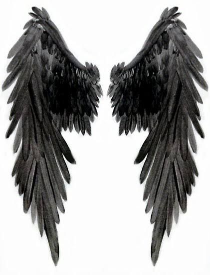 Bad Angel, Dark Angel Wings, Wings Sticker, Wing Tattoos On Back, Angel Wings Drawing, Raven Wings, Wings Png, Gothic Angel, Black Angel Wings