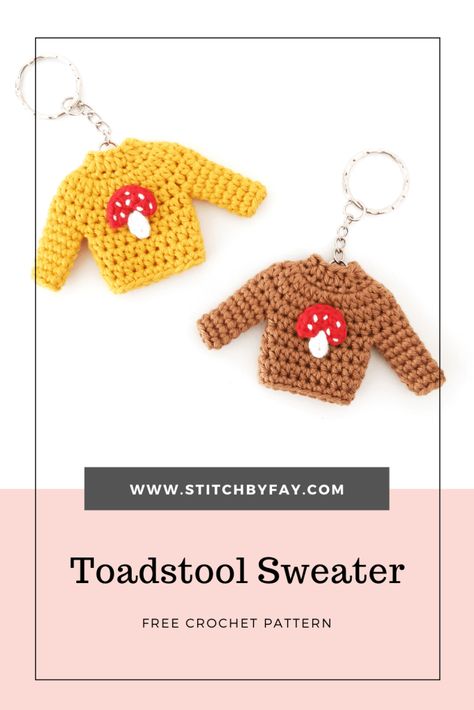 Crochet Key Cover, Keychain Crochet Pattern, Cosy Fall, Double Crochet Decrease, Fall Crochet Patterns, Keychain Crochet, Crochet Keychain Pattern, Crochet Amigurumi Free Patterns, Crochet Fall