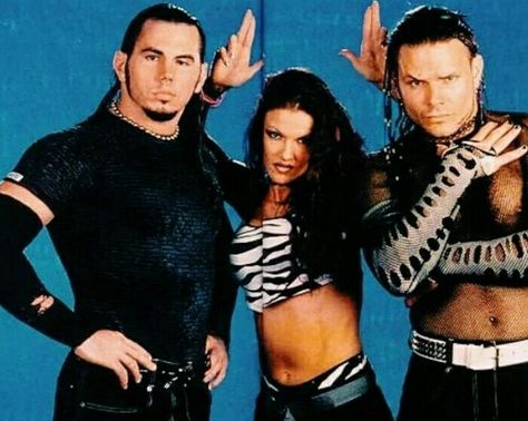 Lita Matt & Jeff Hardy Hardy Boys Wwe, Team Xtreme, Amy Dumas, Wwe Lita, Wwe Jeff Hardy, Wwe Trish, Hardy Brothers, The Hardy Boyz, Wrestling Posters