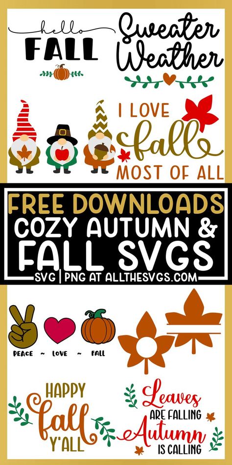 Fall Shirts Vinyl, Peace Love Fall, Cricut Explore Air Projects, Cricut Svg Files Free, Unicorn Sweater, Autumn Svg, Vinyl Tumblers, Free Falling, Christmas Svg Files