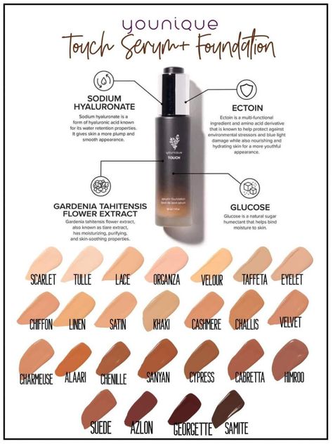 Younique Color Match, Younique Images, Younique Skin Care, Makeup Consultation, Younique Foundation, Serum Foundation, Best Serum, Cream Concealer, Face Hydration