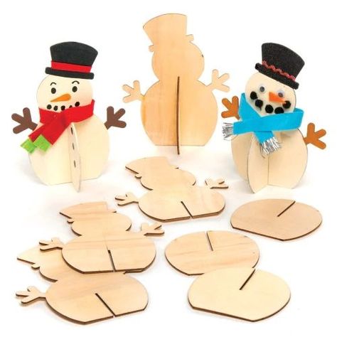 Christmas Primitive Decor, Diy Schneemann, Snowman Kit, Christmas Primitive Crafts, Wooden Snowmen, Primitive Wood Crafts, Wooden Snowman, Christmas Arts And Crafts, Christmas Tree Wreath