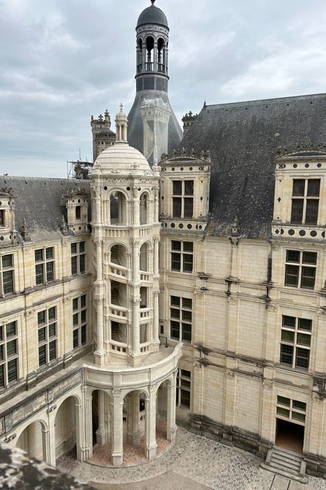 Loire Valley - Take a day long ... or longer tour of the Loire Valley and the many castles, inlcuding the Chateau de Chambord. This beautiful castle inspired the Tale as Old as Time -- Beauty and the Beast -- it will not dissapoint your Fairytale fantasies. Travel with me and come see! French Castle Aesthetic, Merlin Camelot, Beauty And The Beast Castle, Camelot Castle, Chambord Castle, Medieval Aesthetics, Beast's Castle, Chateau Versailles, Gothic Castle