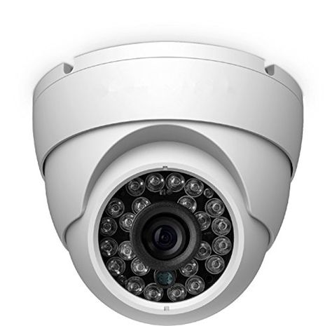 White Camera, Ip Security Camera, Home Security Camera Systems, Cool Tech Gadgets Electronics, Cctv Security Cameras, Wireless Security Cameras, Outdoor Camera, Solar Installation, Dome Camera