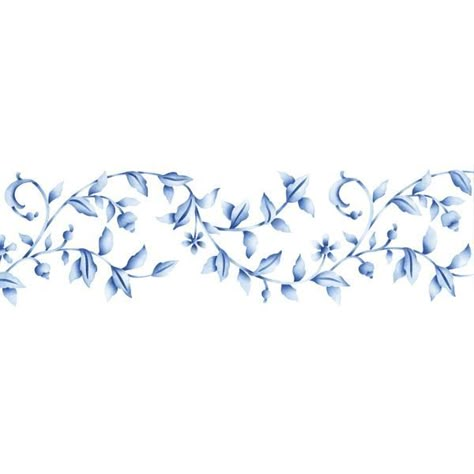 Floral Embroidery Border, Wall Stencil Border, Border Stencil, Royal Design Studio Stencil, Mural Stencil, Stencil Wall Art, Butterfly Stencil, Stencil Fabric, Embroidery Border