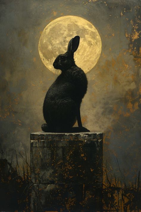 Witch Familiar Series - Hare, Goat, and Cat https://www.etsy.com/listing/1724377714/black-hare-familiar-art-print-witch #witchfamiliar #familiar #witch #witchcraft #animal #companion #blackcat #hare #goat #yecuriosityshoppe #etsyseller #etsy #etsyshop #etsystore #artprints #wallart #homedecor #artwork #printsforsale #buyart #supportsmallbusiness #artcollector #artlovers #artdaily #instaart #onlineart #artoftheday #artgram #shopsmall #smallbusinessowner Black Goat Art, Witch Familiar Art, Hare Aesthetic Dark, Witch Familiar Animals, Familiars Witch Animal, Familiar Art, Crow Familiar Art, Familiars Witch Animal Art, Bunny Witch