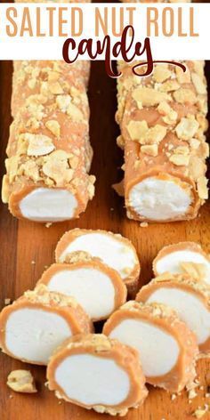 Copycat Candy Recipes, Homemade Whoppers Candy, Homemade Payday Candy Bars, Fall Candy Recipes, Old Fashioned Candy Recipes, Homemade Candy Gifts, Candy Bar Recipes, Caramel Candy Recipe, Salted Nut Roll