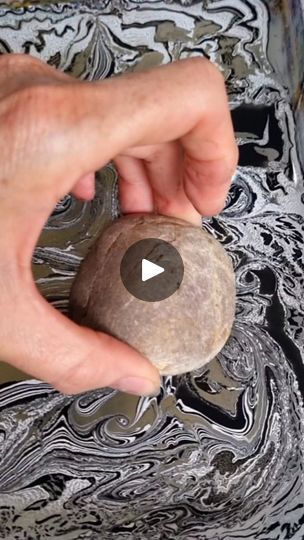 2.5K views · 640 reactions | Water Marbling stones is very addictive. I love how the paint covers the natural landscape of the stone 😍
#brisbaneartist #australianartist | Raynbow Crow Studios Paint Tips, Water Marbling, Marble Painting, Natural Landscape, Paper Cover, Natural Gifts, Australian Artists, The Stone, Pumpkin Recipes