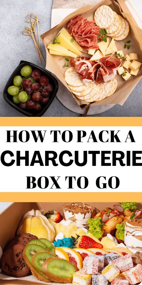 How To Pack a Charcuterie Board To Go - Rustic Urban Life Charcuterie Board To Go Container, How To Pack A Charcuterie Board To Go, How To Start A Charcuterie Business, Portable Charcuterie Board, Picnic Charcuterie Board To Go, Charcuterie Board To Go, Charcuterie To Go, Charcuterie Picnic, Charcuterie Boxes