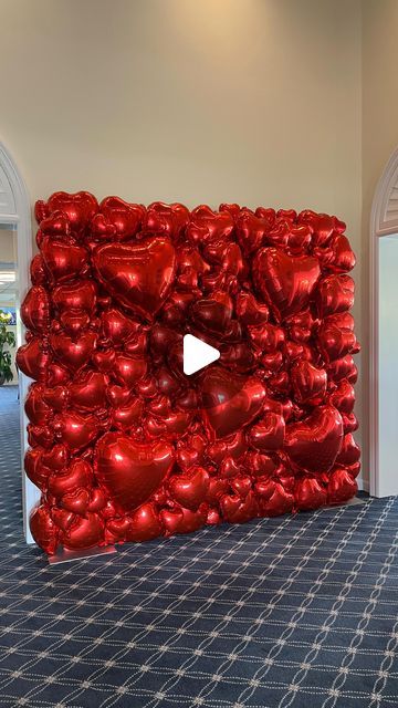 Balloon Decorations and Event Rentals Palm Beach on Instagram: "Second round and this baby is holding up strong! #balloons #balloonwall #heartwall #hearts #valentines" Heart Balloons Decoration, Valentines Balloons Decorations, Valentines Balloons, Hearts Valentines, Balloon Wall, Anniversary Dates, February 15, Heart Balloons, Event Rentals