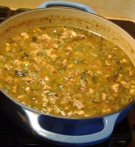 Pork Green Chile Stew #green chilies #pork #justapinchrecipes Pork Green Chili Stew, Green Chili Pork Stew, Pork Green Chili, Recipes For Newlyweds, Pork Green Chile, Hatch Green Chili Recipe, Mexican Chile, Tomatillo Recipes, Chili Pork