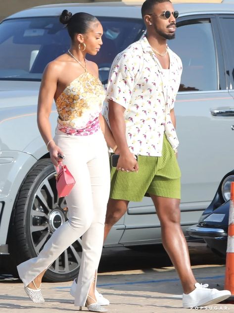 Harvey Outfits, Bottega Veneta Heels, Marjorie Harvey, Lori Harvey, Michael B Jordan, Jordan Outfits, Steve Harvey, Fashion Couple, Black Love