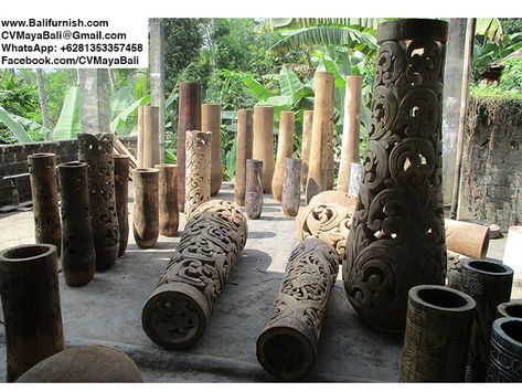 Palm Tree Wood, Boat Furniture, Bamboo Roots, Teak Bowl, Oil Barrel, Palm Wood, Wood Pots, Coconut Wood, Wood Trunk