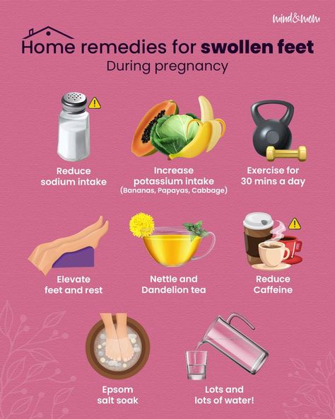 Home Remedies For Swollen Feet During Pregnancy Swelling Remedies, Pregnancy Swelling, Clean Eating Food List, Pregnancy Remedies, Home Remedies For Allergies, Home Remedies For Warts, Warts Remedy, Natural Remedies For Migraines, Allergy Remedies