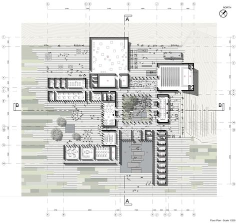 Cultural Center Architecture, Commercial And Office Architecture, Plans Architecture, Architecture Concept Diagram, Cultural Centre, Architecture Graphics, Cultural Architecture, Architecture Design Concept, Education Architecture