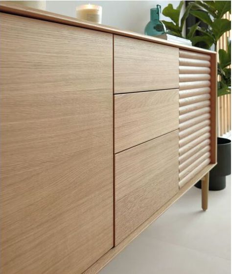 Side Board, Oak Sideboard, Steel Shelf, Wood Sideboard, Sideboard Furniture, Kave Home, Soft Close Doors, Chaise Bar, Smart Design