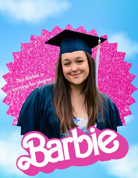 Barbie Grad Cap, Barbie Graduation Cap, Barbie Graduation, Graduation Barbie, Barbie Instagram, Teacher Ootd, Grad Cap Designs, Barbie Summer, Grad Ideas