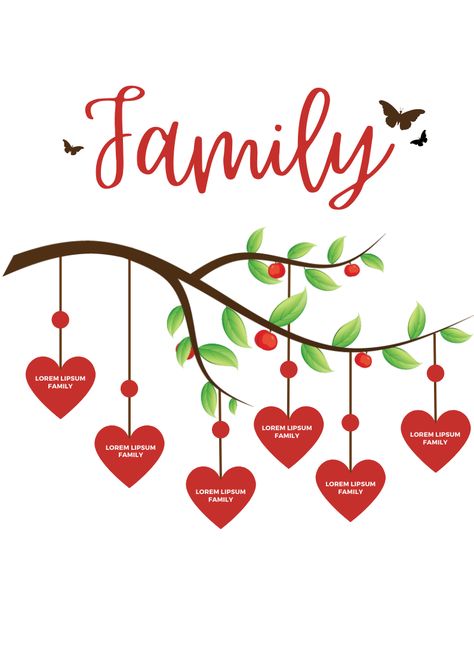 61 Free Family Tree Templates - Printable / Downloadable / Editable Family Tree Charts, Printable Family Tree, Family Tree Templates, Blank Family Tree Template, Free Family Tree Template, Family History Organization, Family Tree For Kids, Genealogy Tree, Create A Family Tree