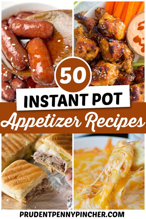 Get your party started off right with these delicious and easy instant pot appetizers. From meatballs and wings to cheesy dips and sliders, there are plenty of easy instant pot football party foods to choose from. Instant Pot Appetizers, Cheesy Dips, Creative Meals, Tailgate Ideas, Football Party Foods, Pressure Cooking Today, Best Camping Meals, Sunday Dinners, Cooking Stuff