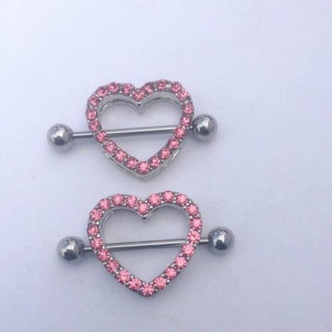 Cute Septum Rings, Heart Piercing, Cute Piercings, San Jacinto, Body Jewelry Piercing, Pink Gem, Rose Gold Heart, Funky Jewelry, Old Jewelry