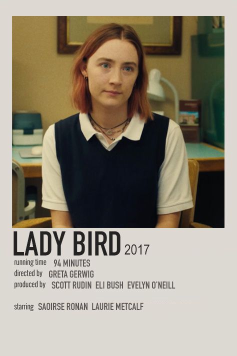 Ladybird Movie Poster, Ladybird Movie, Movie Poster Polaroid, Movie Polaroid Posters, Polaroid Movie Poster, Poster Polaroid, Film Night, Movie Card, Movie Pins