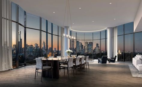 New York Living Room, Luxury Apt, New York Living, Expensive Apartment, Melbourne Apartment, Aesthetic New York, Nyc Penthouse, Luxury Architecture, Safe House